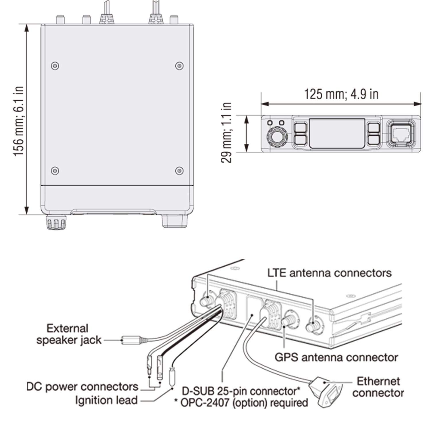 ICOM IP501M (LTE)